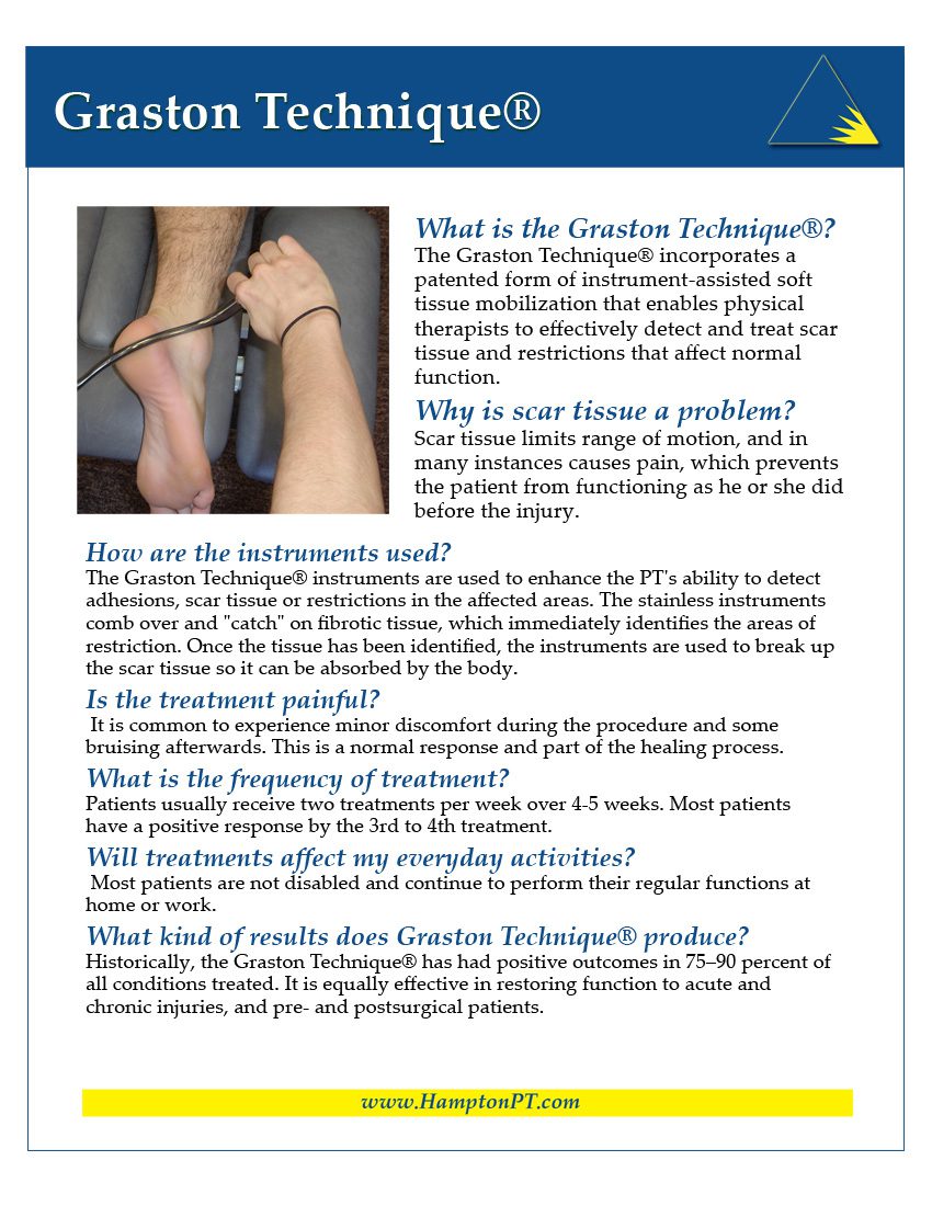 Hampton Physical Therapy services and solutions for rehab and sports